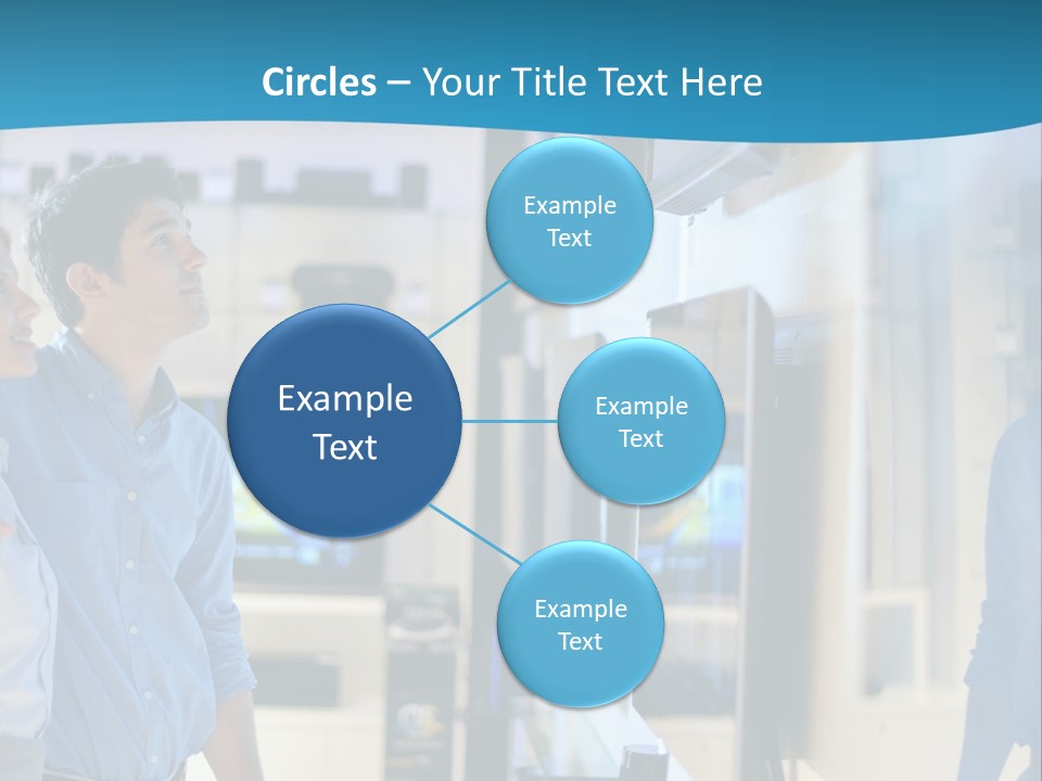 Business Flat Tech PowerPoint Template