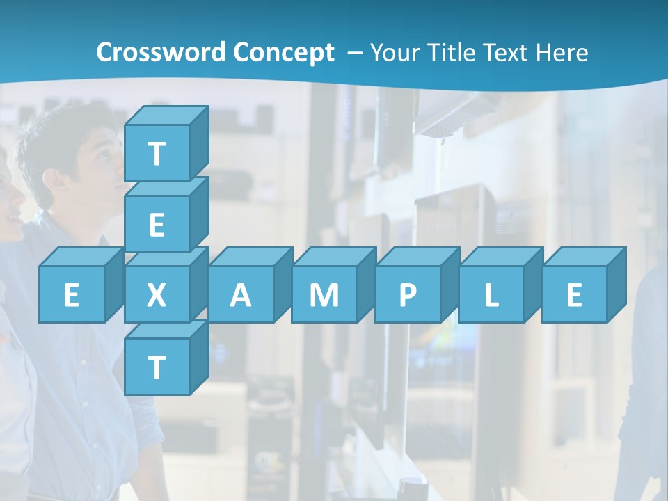 Business Flat Tech PowerPoint Template