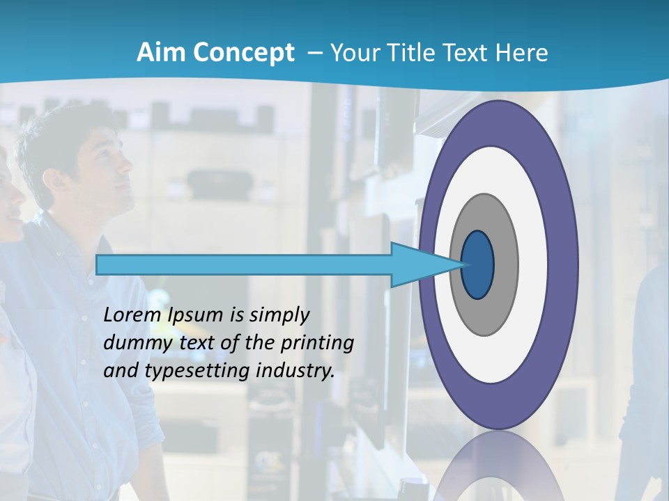 Business Flat Tech PowerPoint Template