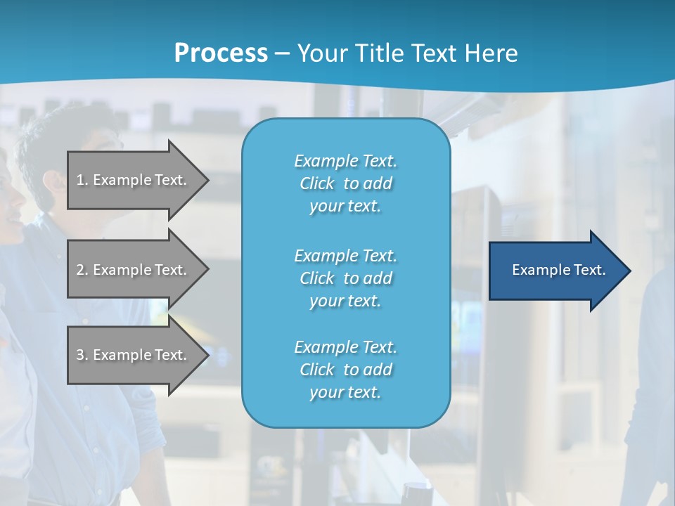 Business Flat Tech PowerPoint Template