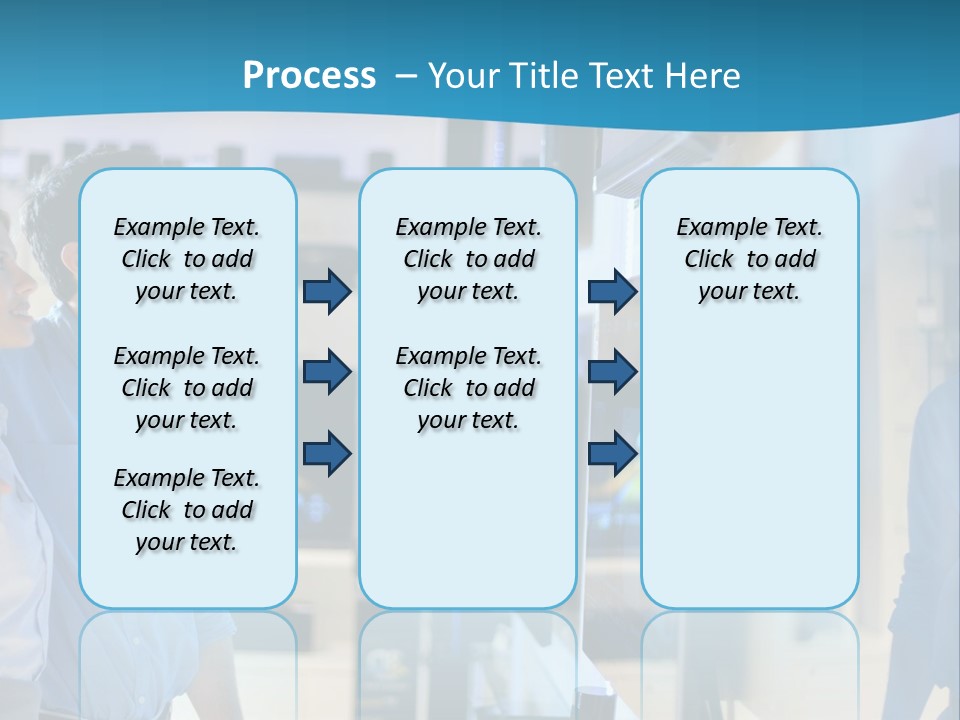 Business Flat Tech PowerPoint Template