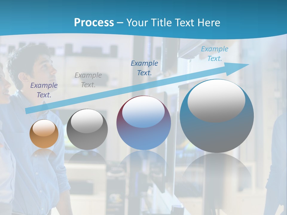 Business Flat Tech PowerPoint Template