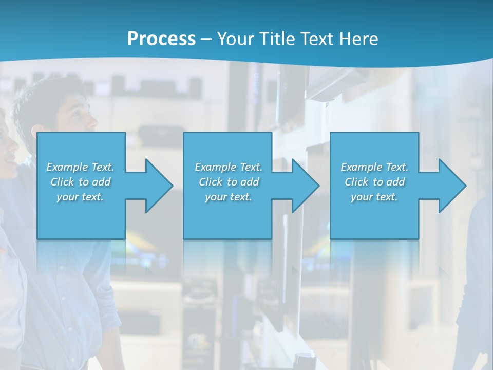 Business Flat Tech PowerPoint Template