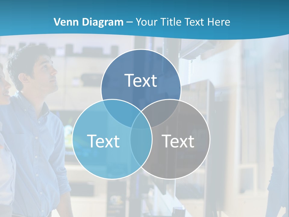 Business Flat Tech PowerPoint Template