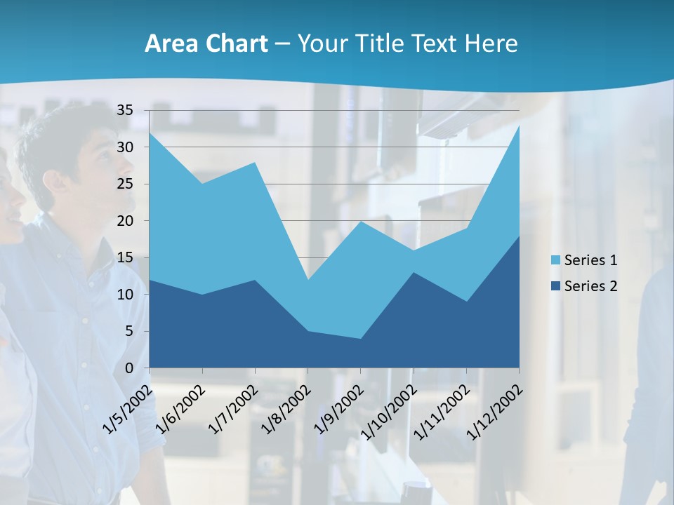 Business Flat Tech PowerPoint Template