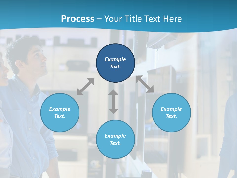 Business Flat Tech PowerPoint Template