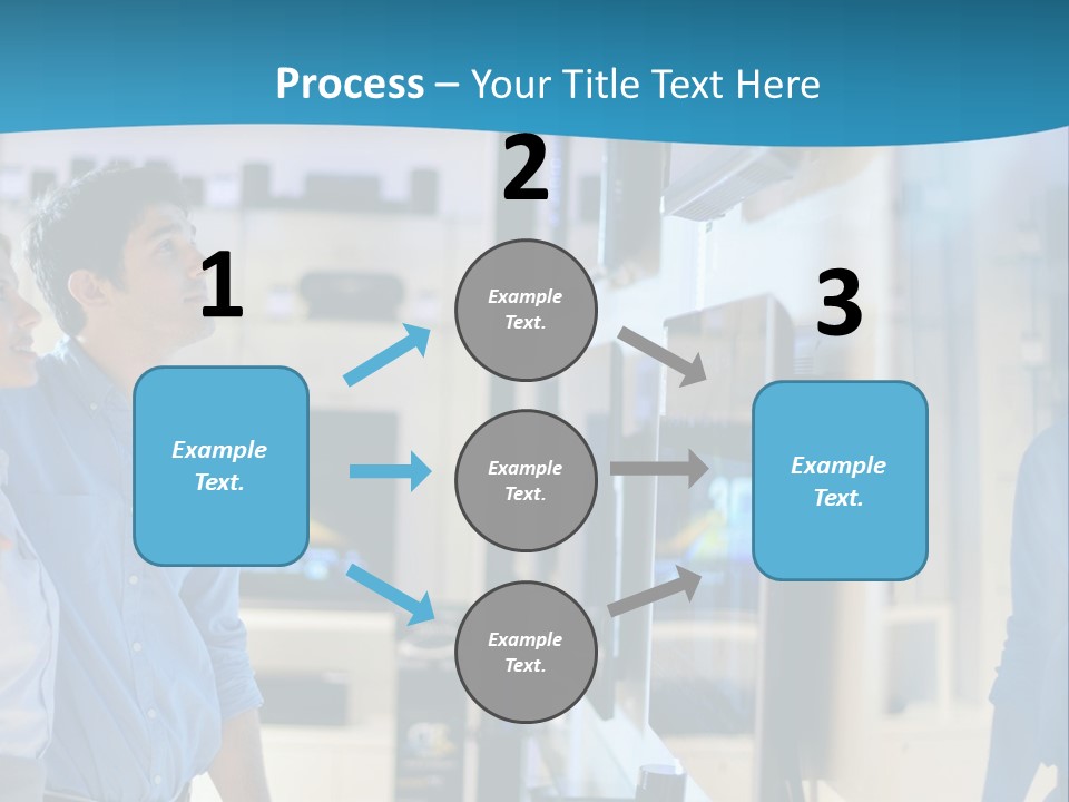 Business Flat Tech PowerPoint Template
