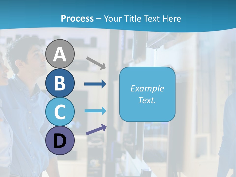 Business Flat Tech PowerPoint Template