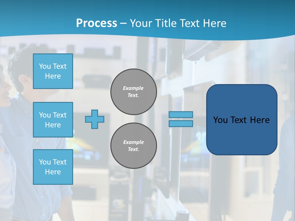 Business Flat Tech PowerPoint Template