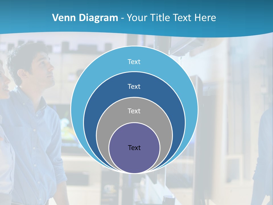 Business Flat Tech PowerPoint Template