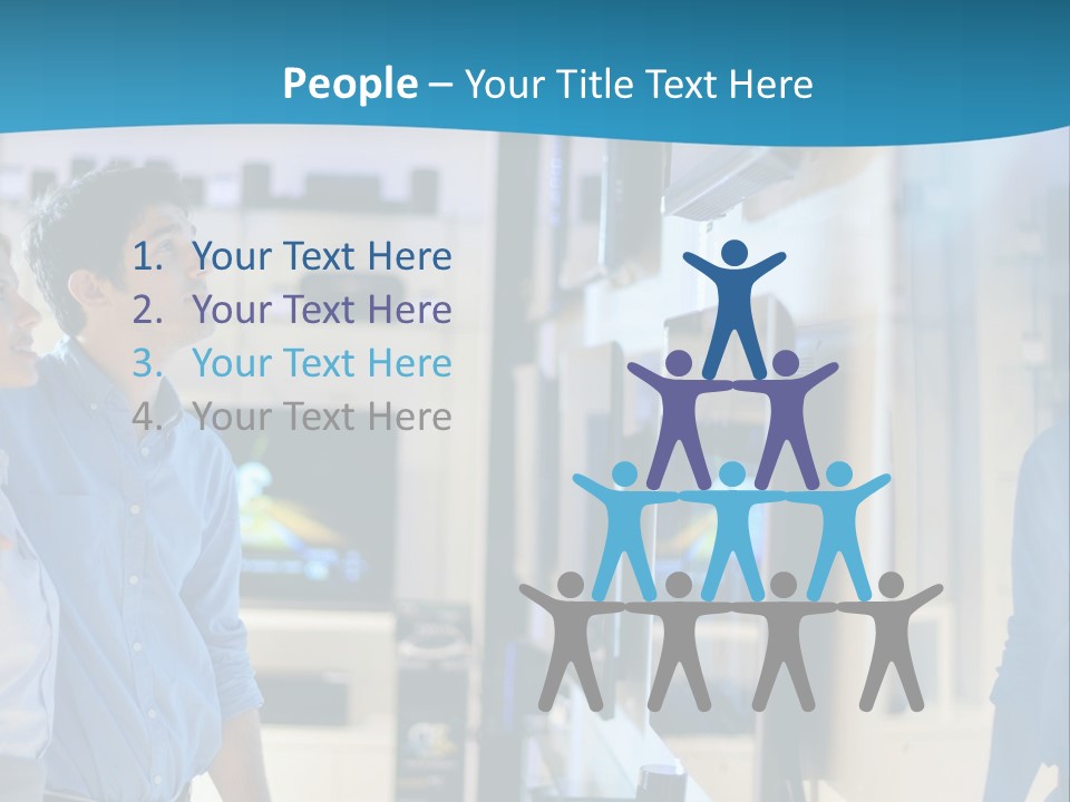 Business Flat Tech PowerPoint Template