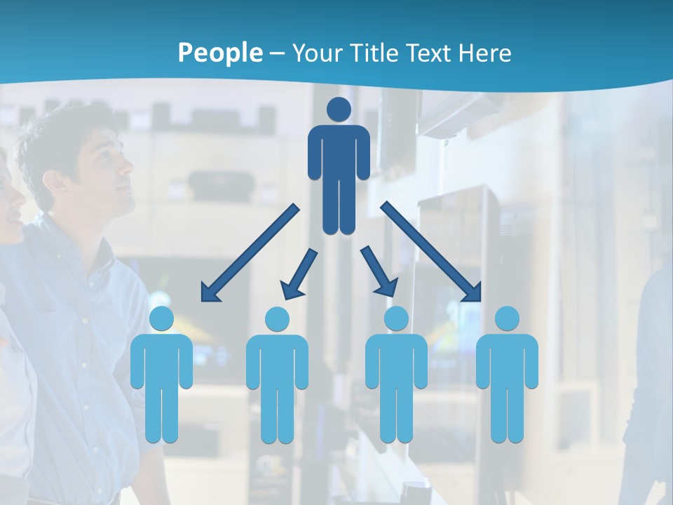 Business Flat Tech PowerPoint Template