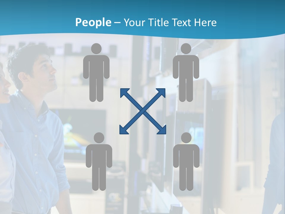 Business Flat Tech PowerPoint Template