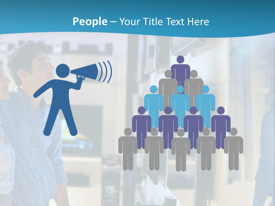 Business Flat Tech PowerPoint Template