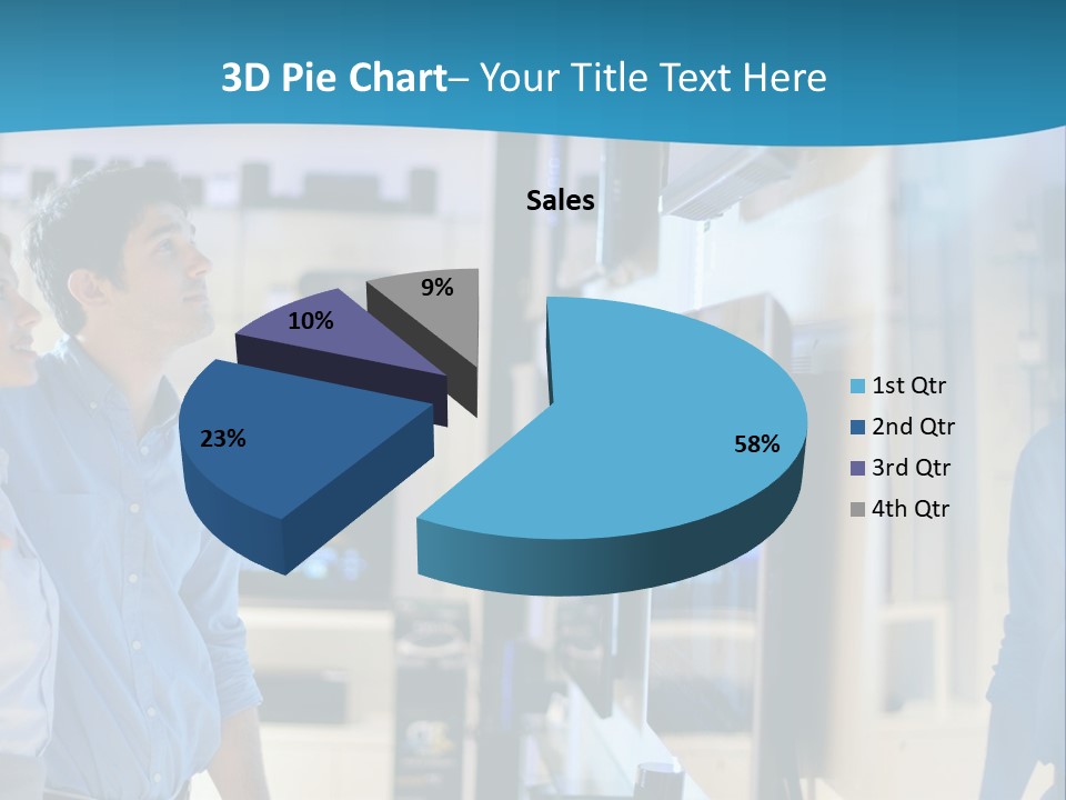 Business Flat Tech PowerPoint Template