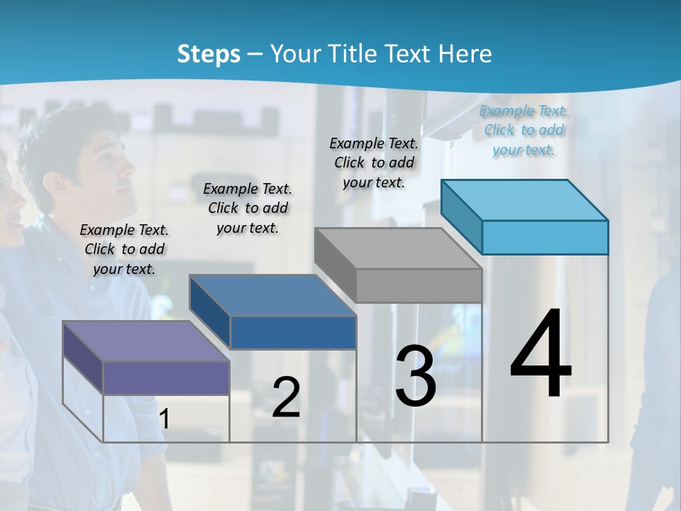 Business Flat Tech PowerPoint Template