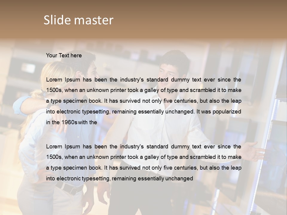 Electronics Camera Flat PowerPoint Template