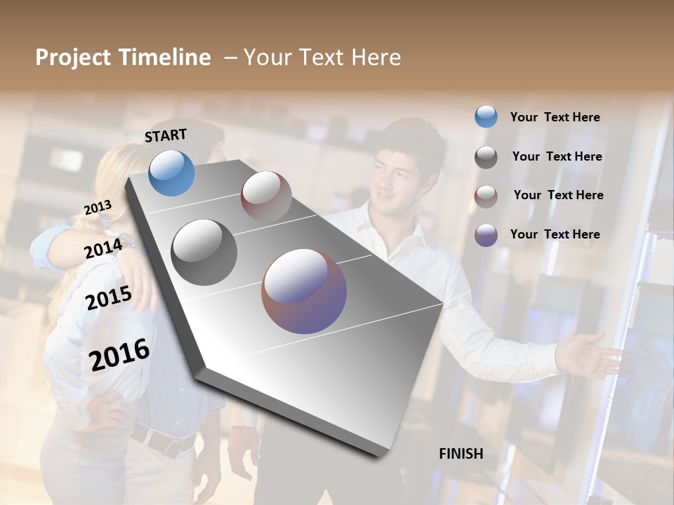 Electronics Camera Flat PowerPoint Template
