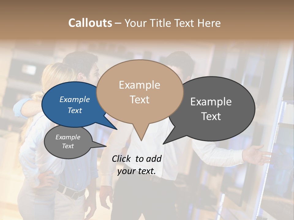 Electronics Camera Flat PowerPoint Template