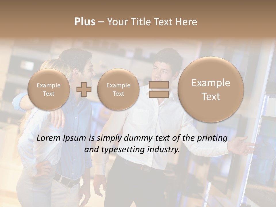 Electronics Camera Flat PowerPoint Template