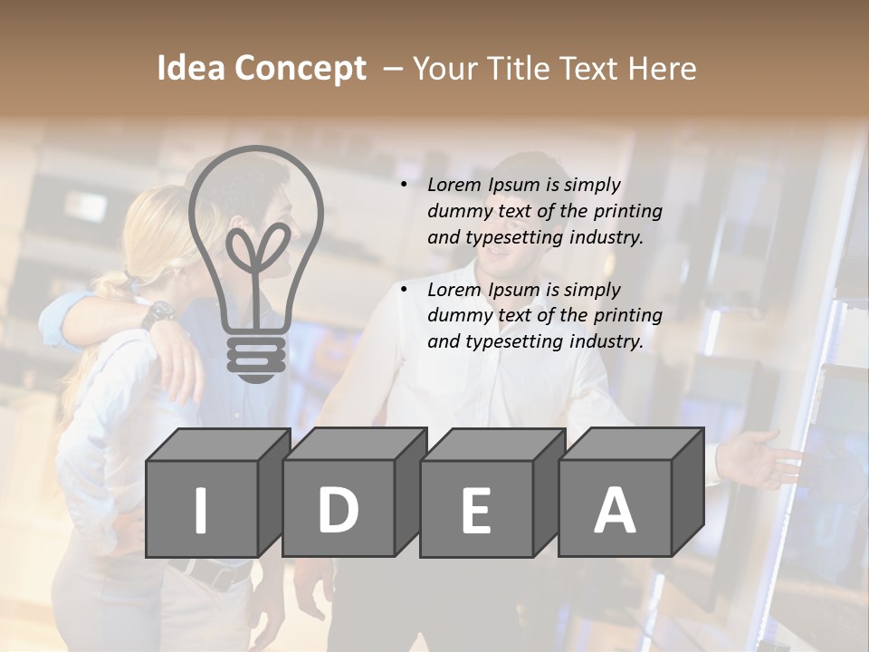 Electronics Camera Flat PowerPoint Template