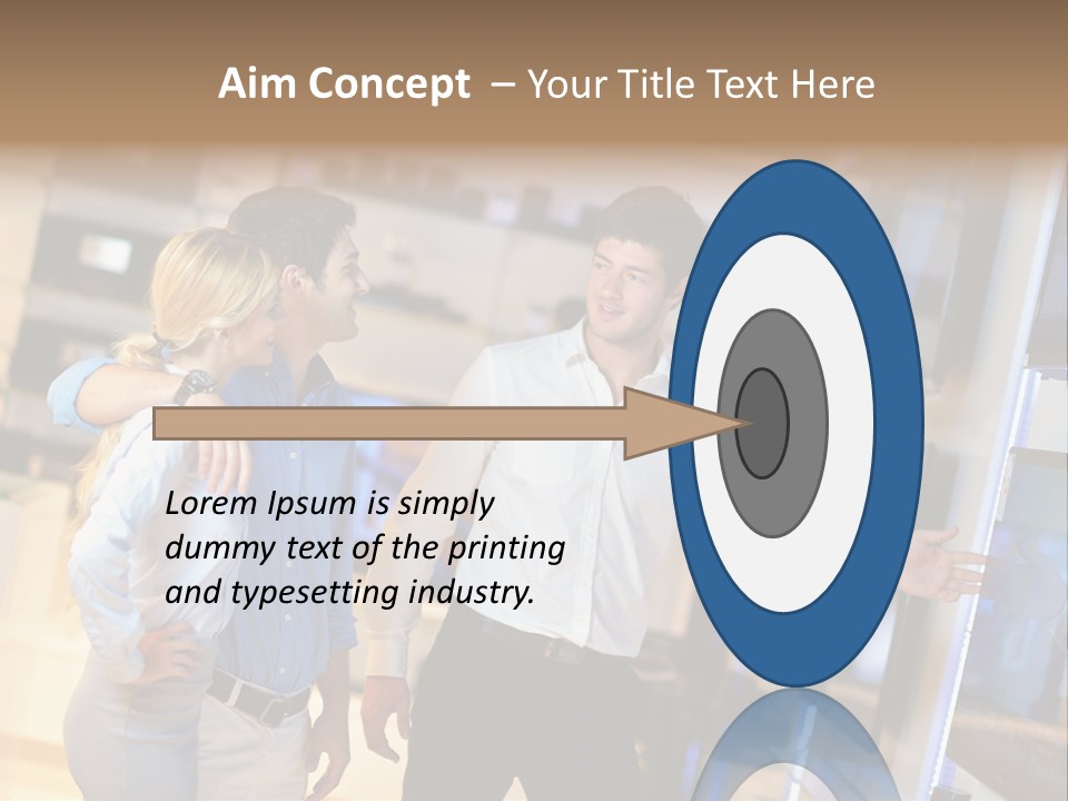 Electronics Camera Flat PowerPoint Template