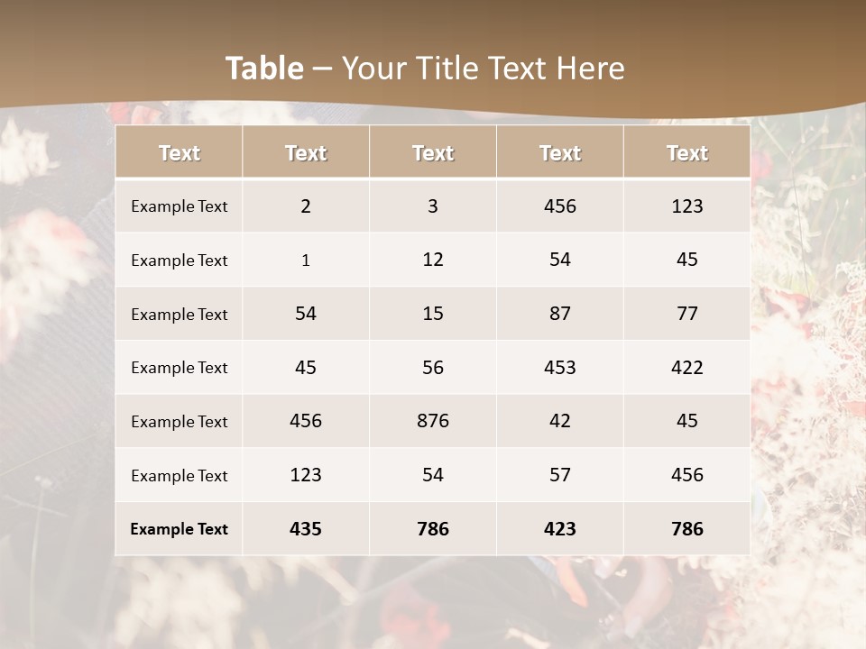 Red Season Girl PowerPoint Template