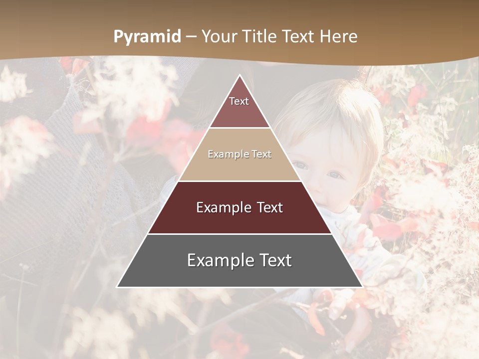 Red Season Girl PowerPoint Template