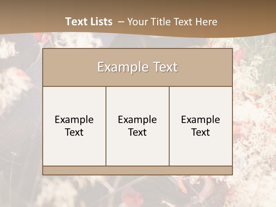 Red Season Girl PowerPoint Template