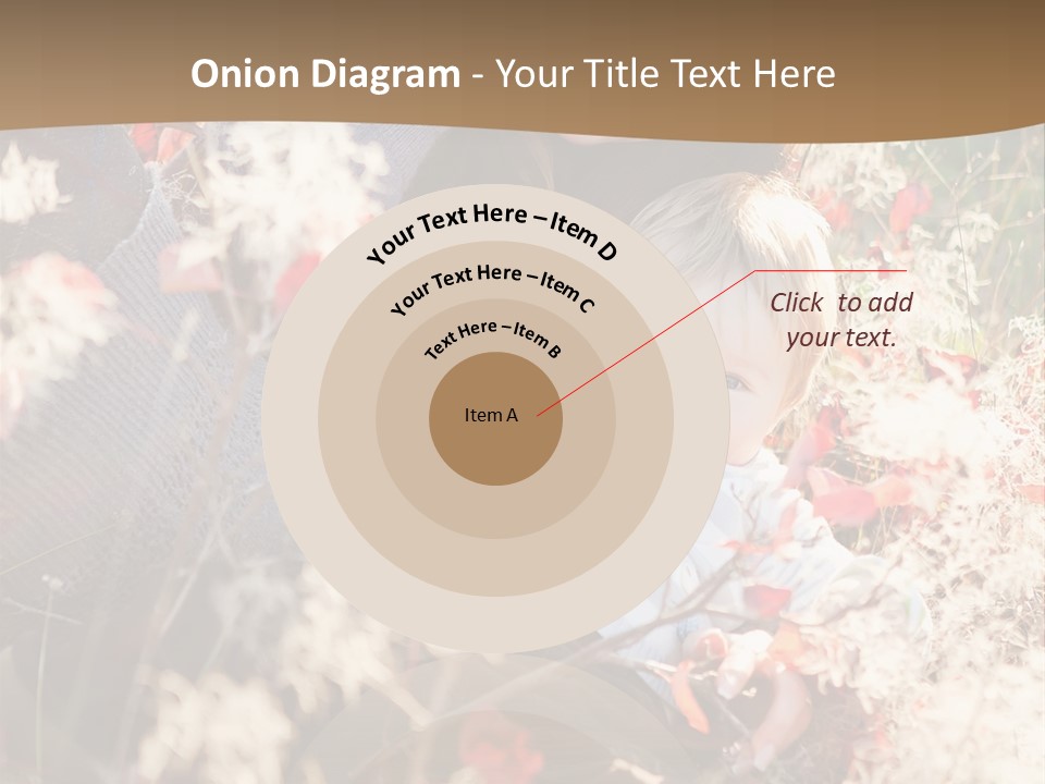 Red Season Girl PowerPoint Template