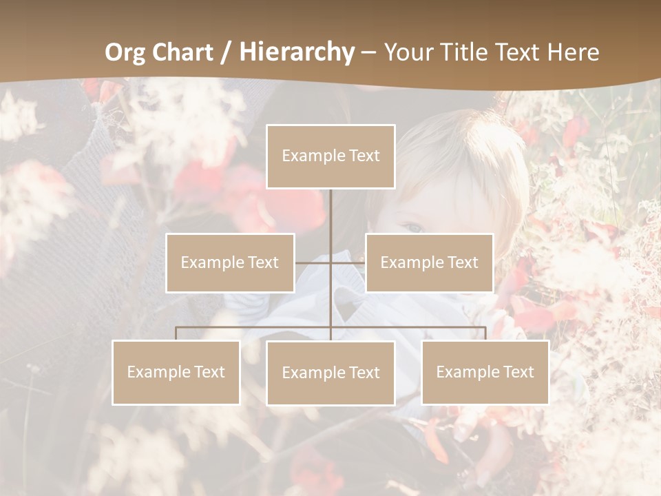 Red Season Girl PowerPoint Template