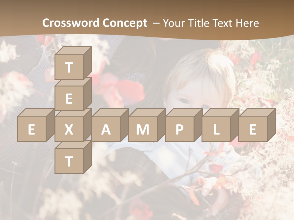 Red Season Girl PowerPoint Template