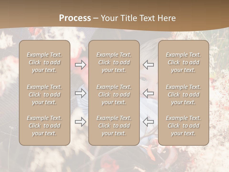 Red Season Girl PowerPoint Template
