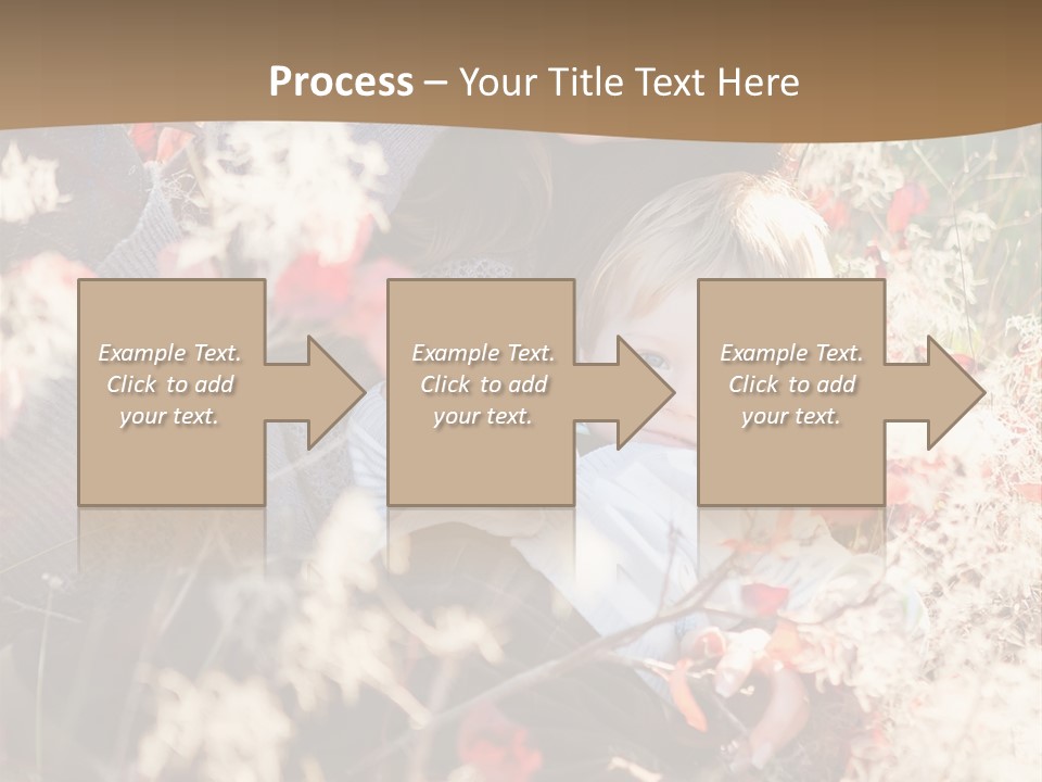 Red Season Girl PowerPoint Template