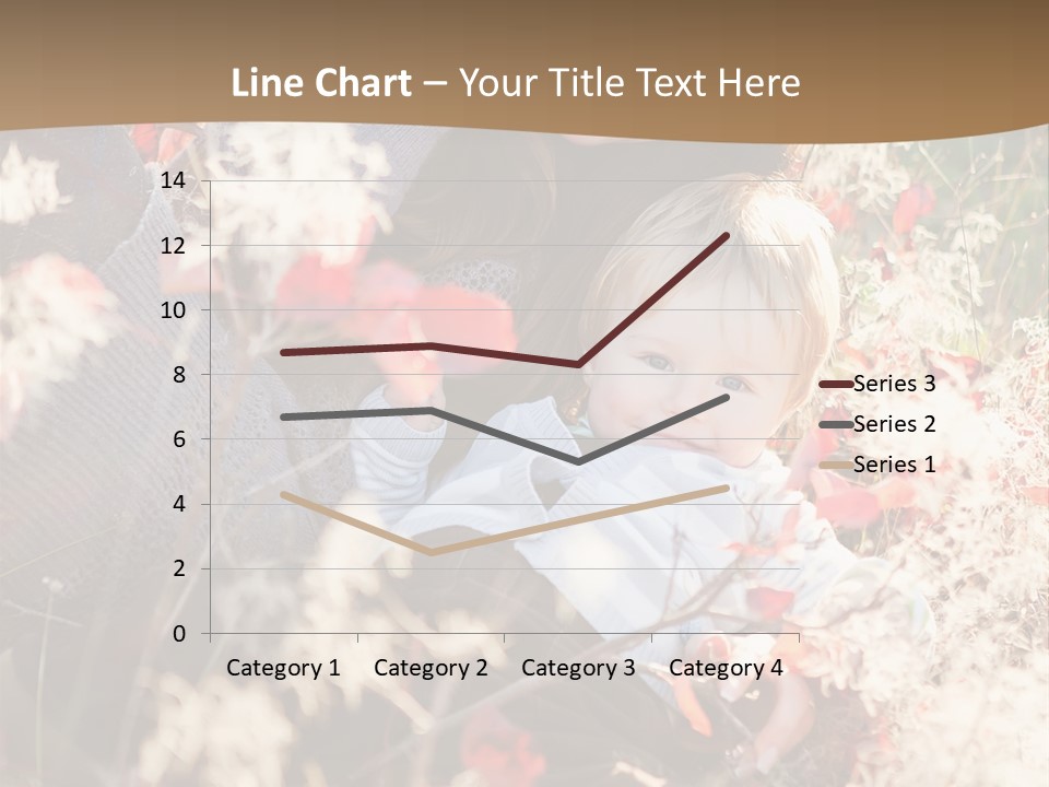 Red Season Girl PowerPoint Template