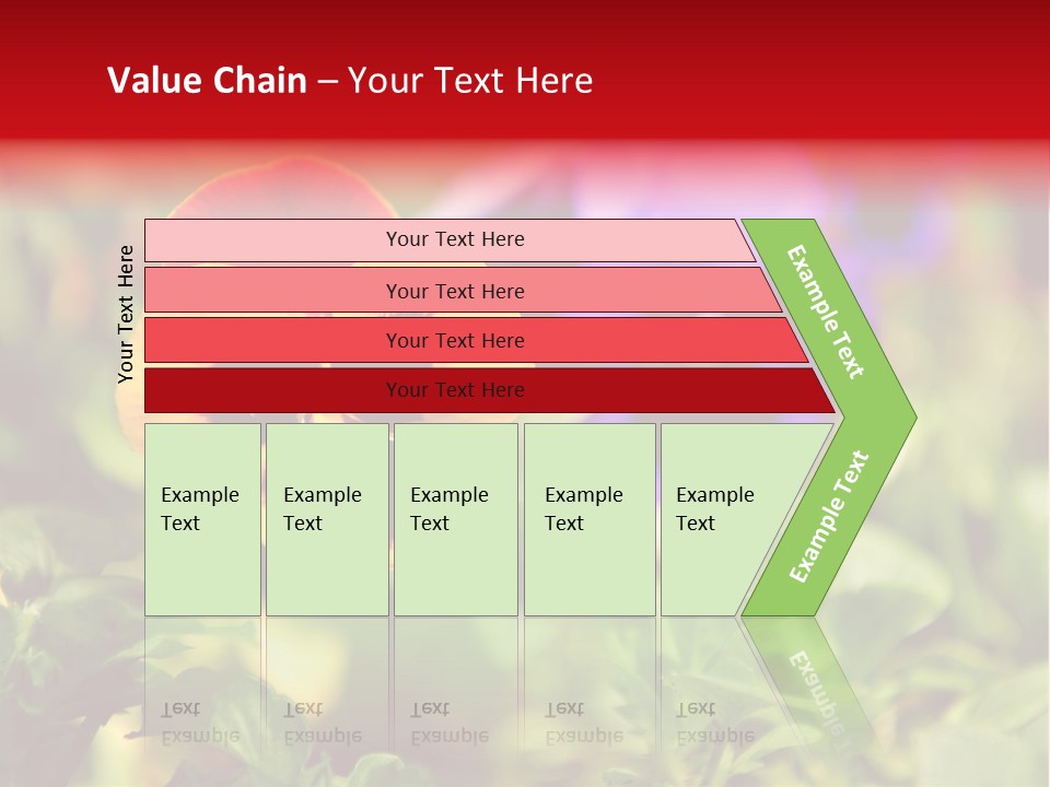 Pansy Colorful Flower PowerPoint Template