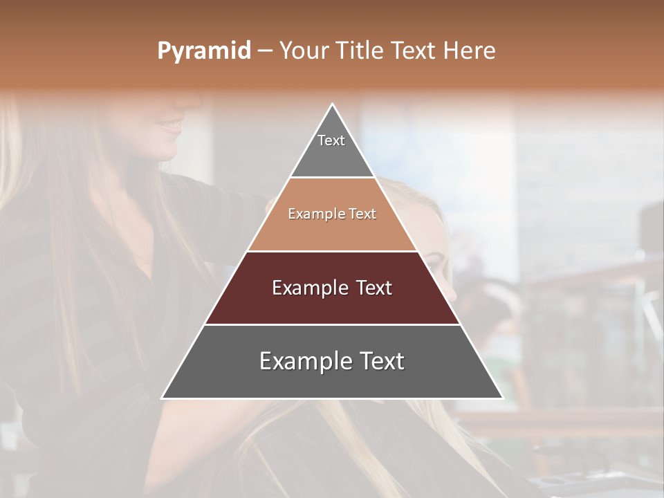 Hairdo Small Women PowerPoint Template