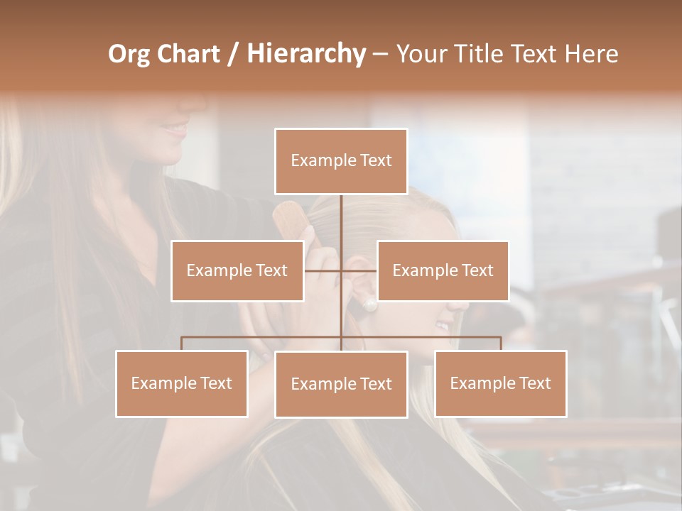 Hairdo Small Women PowerPoint Template