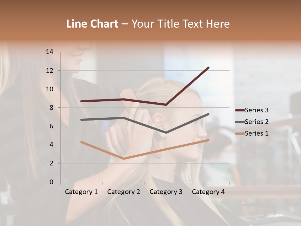 Hairdo Small Women PowerPoint Template