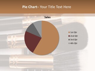 Makeup Paintbrush Make PowerPoint Template