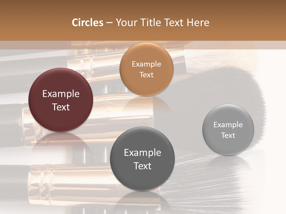 Makeup Paintbrush Make PowerPoint Template