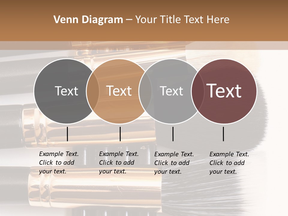 Makeup Paintbrush Make PowerPoint Template