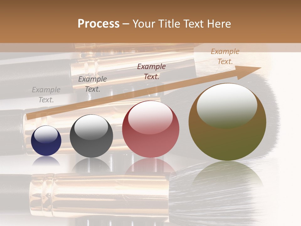 Makeup Paintbrush Make PowerPoint Template