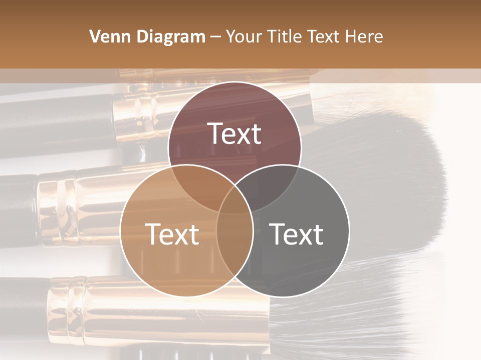 Makeup Paintbrush Make PowerPoint Template