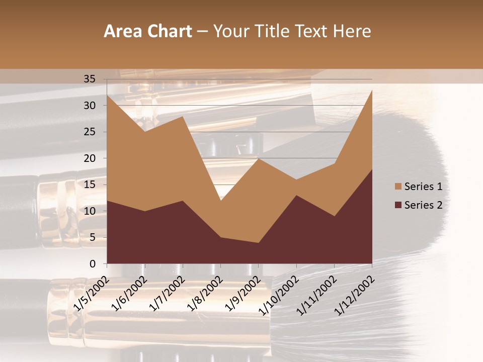 Makeup Paintbrush Make PowerPoint Template