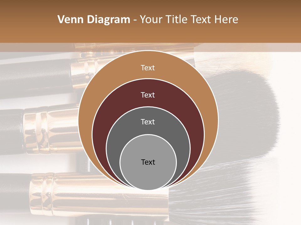 Makeup Paintbrush Make PowerPoint Template