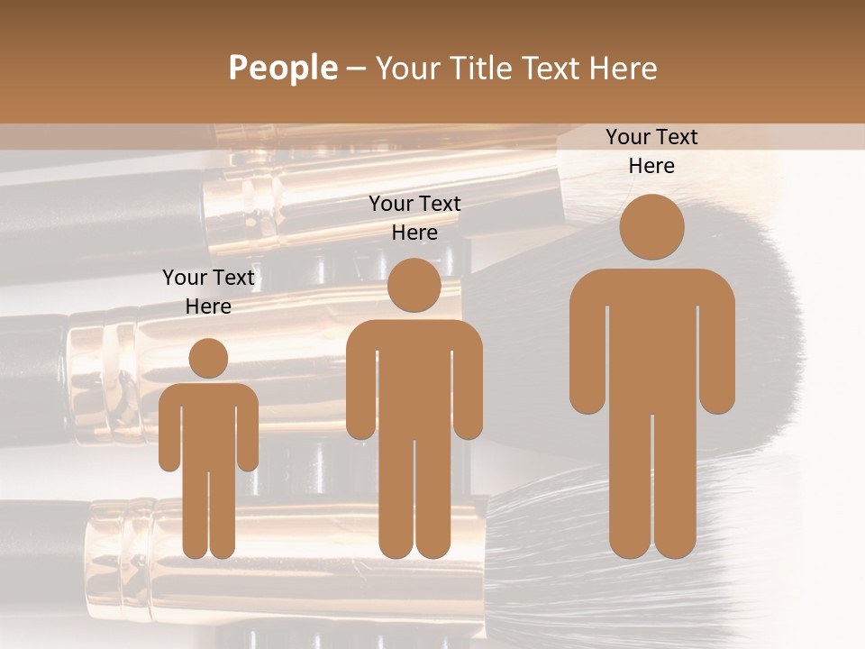 Makeup Paintbrush Make PowerPoint Template