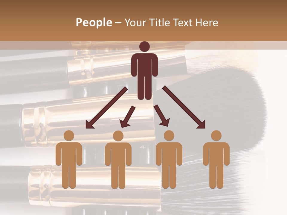 Makeup Paintbrush Make PowerPoint Template
