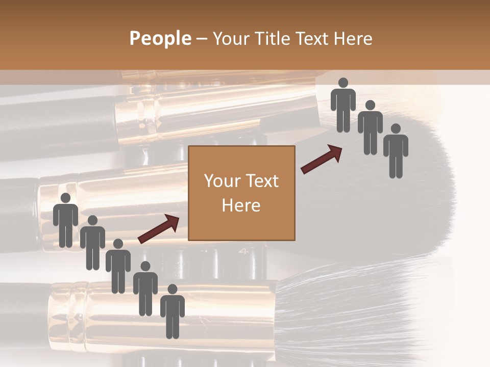 Makeup Paintbrush Make PowerPoint Template