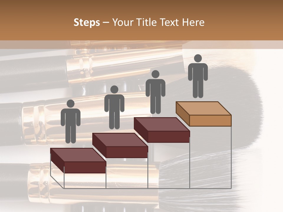 Makeup Paintbrush Make PowerPoint Template